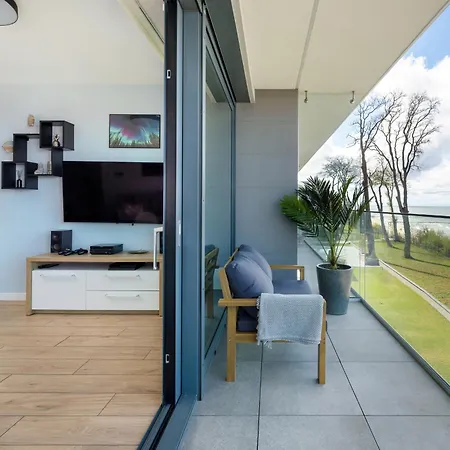 Апартаменты Hs Hevenia Heaven Widok Na Morze Klifowa Реваль