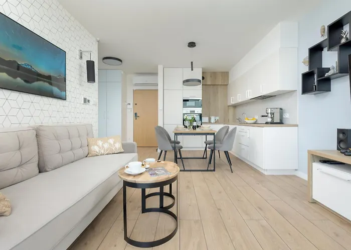 아파트 Hs Hevenia Heaven Widok Na Morze Klifowa 레왈